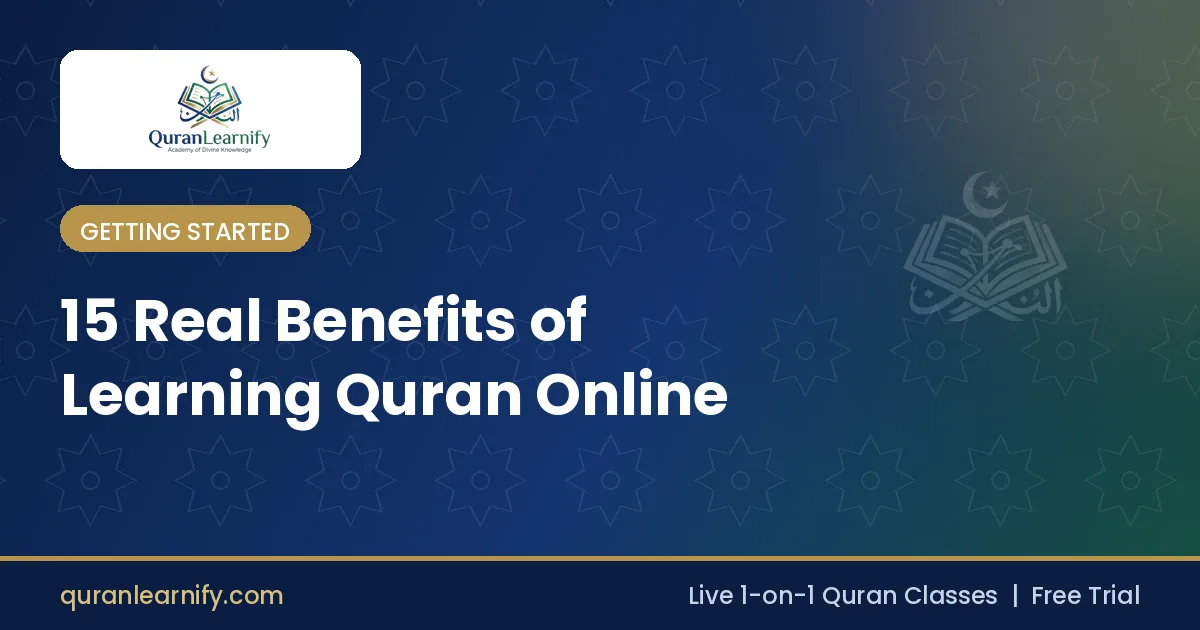 Family benefiting from learning Quran online together at home