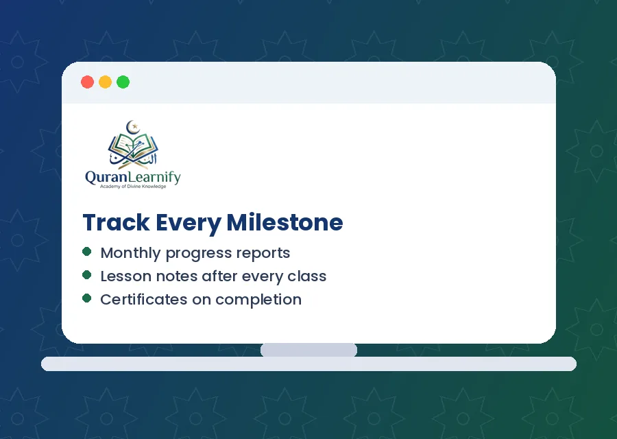Teacher reviewing one student's Quran recitation progress on a video call